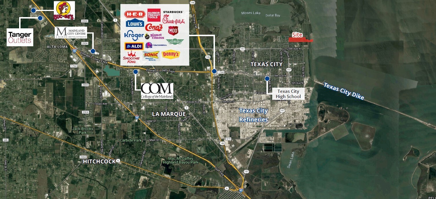 Bay St Ext, Texas City, TX for Sale