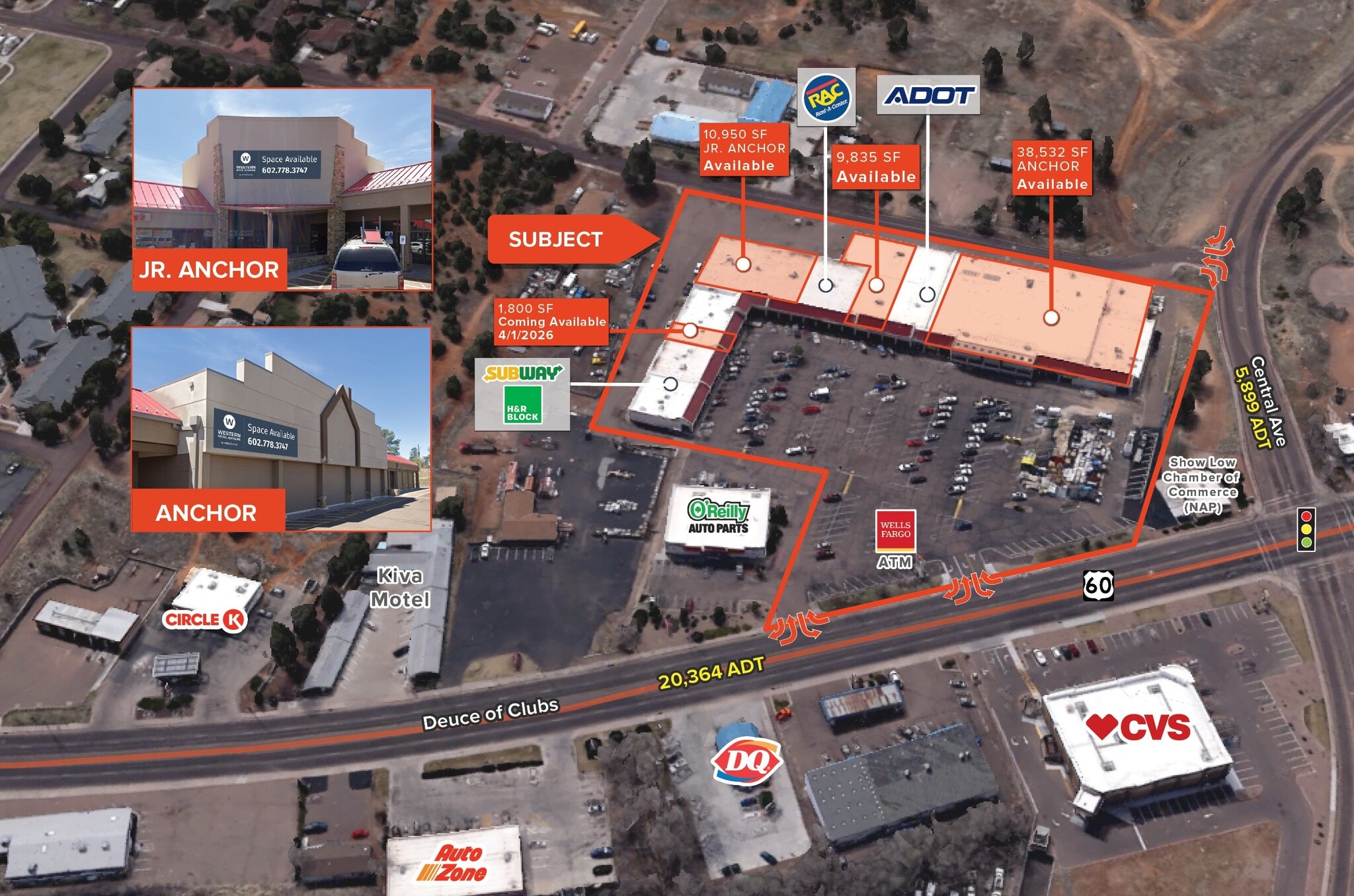 161 E Deuce of Clubs, Show Low, AZ for Rent