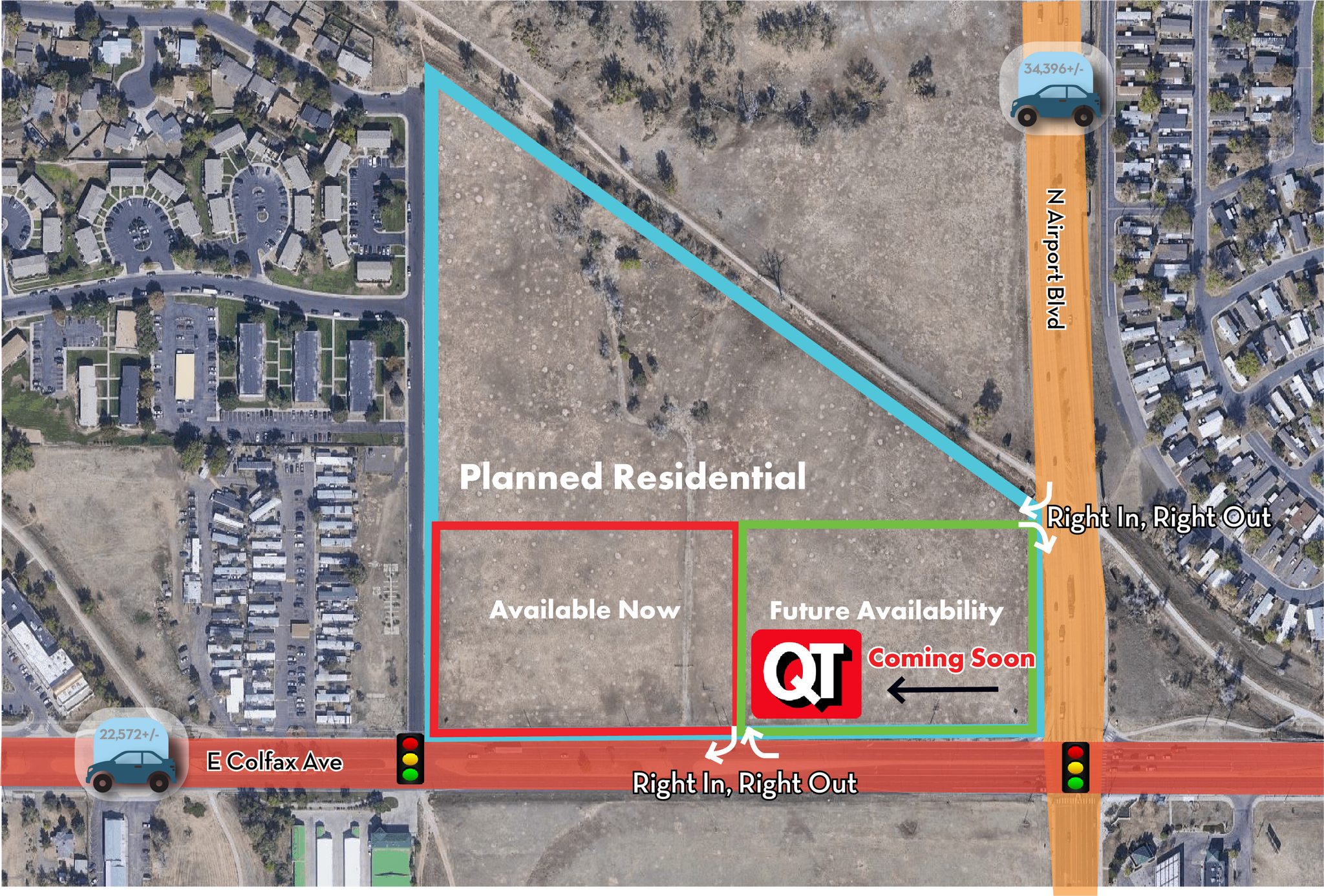 Colfax Ave & Airport Blvd, Aurora, CO for Sale