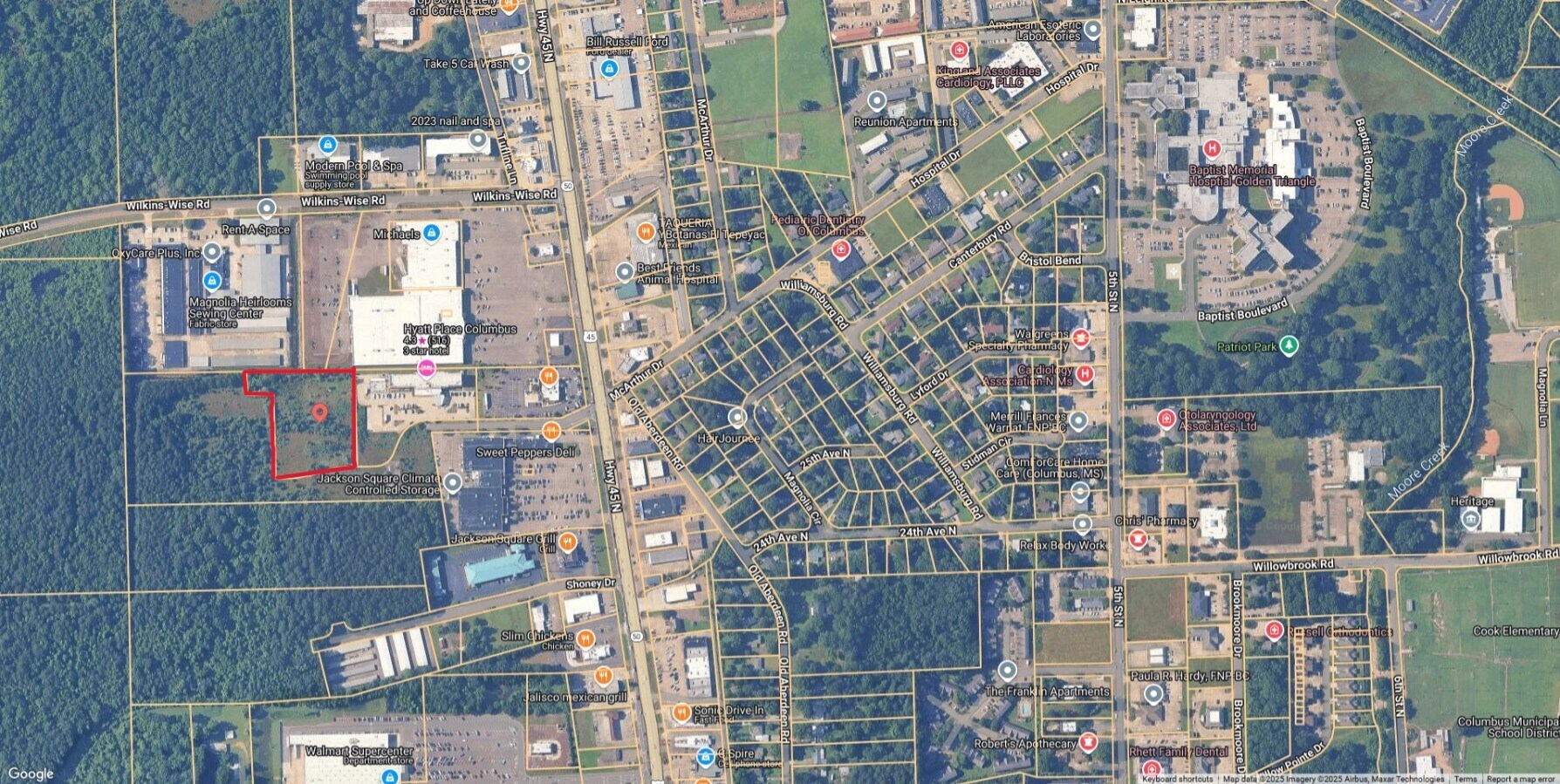 Hospital Dr, Columbus, MS for Sale