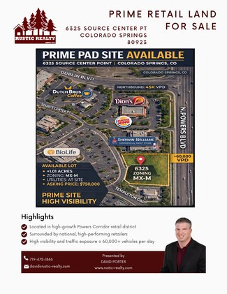 Colorado Springs, CO Commercial - 6325 Source Center Pt Colorado Springs, CO Commercial - 6325 Source Center Pt