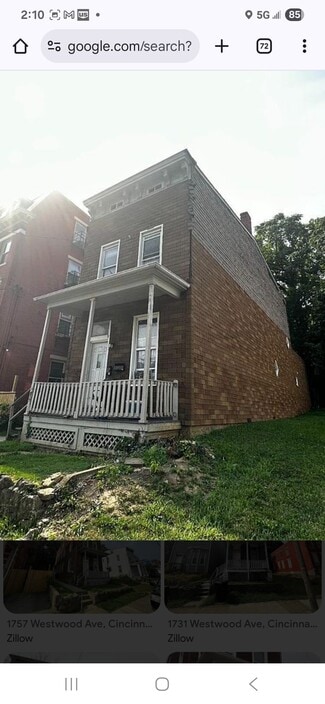 Cincinnati, OH Multi-Family - 1757 Westwood Ave