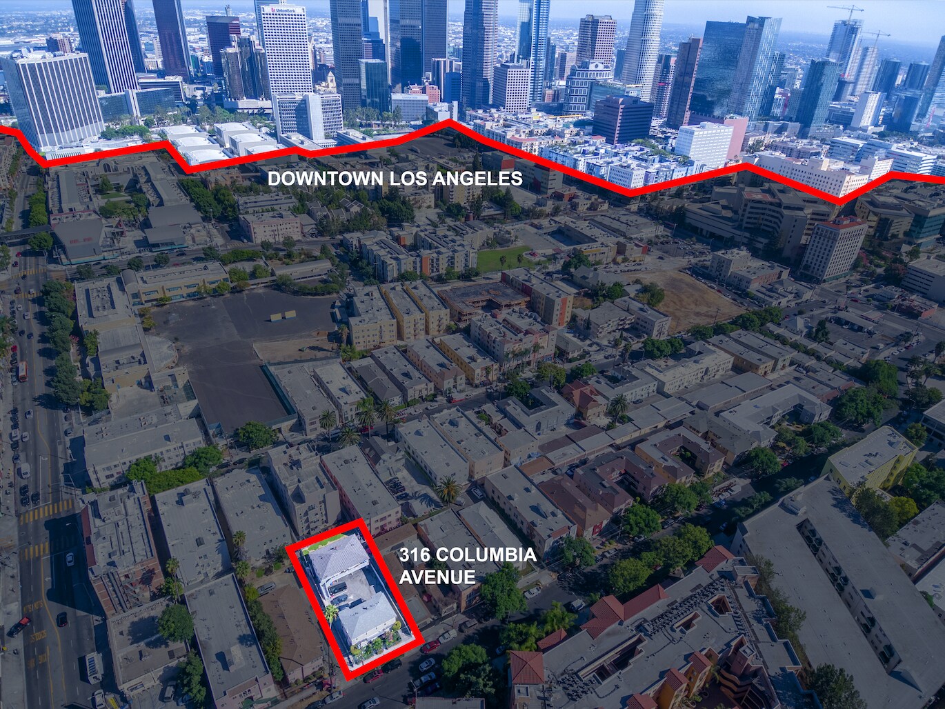 316 Columbia Ave Los Angeles, CA 90017 MultiFamily Property for Sale