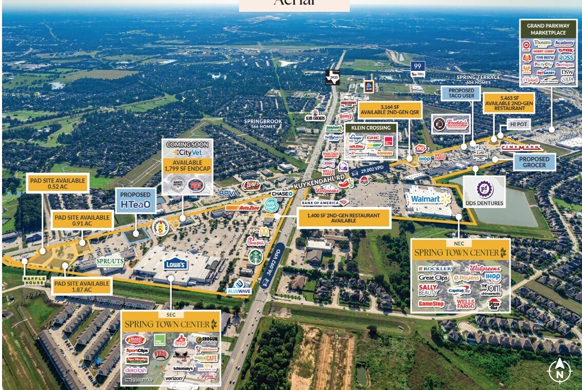 20902 Kuykendahl Rd, Spring, TX for Rent