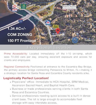 Pensacola, FL Commercial Land - 8175 Scenic Hwy Pensacola, FL Commercial Land - 8175 Scenic Hwy