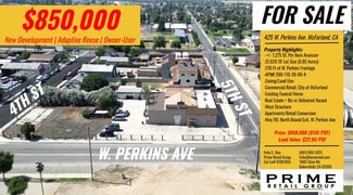 McFarland, CA Fast Food - 425 W Perkins Ave