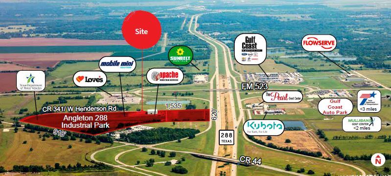 Highway 288, Angleton, TX for Sale