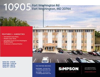 Fort Washington, MD Office - 10905 Fort Washington Rd