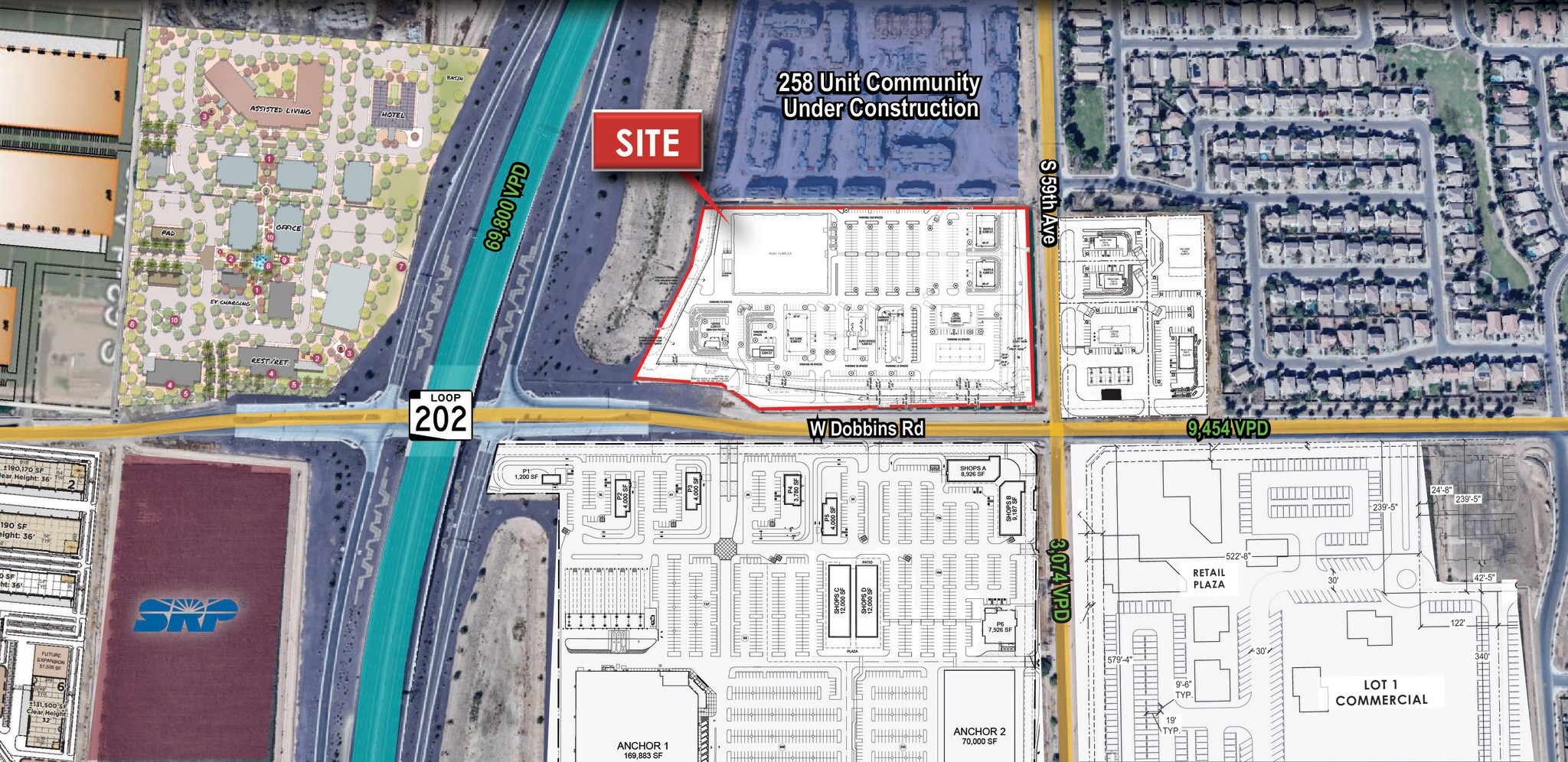 NEC Loop 202 & Dobbins Rd, Laveen, AZ for Sale