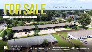 Bentonville, AR Commercial Land - 421 SE A St Bentonville, AR Commercial Land - 421 SE A St