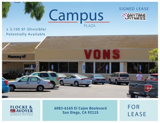 San Diego, CA Retail - 6155 El Cajon Blvd