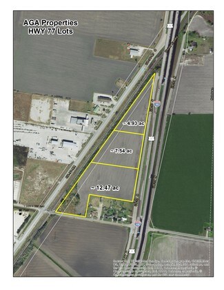 Robstown, TX Commercial Land - US Highway 77 @ CR 44
