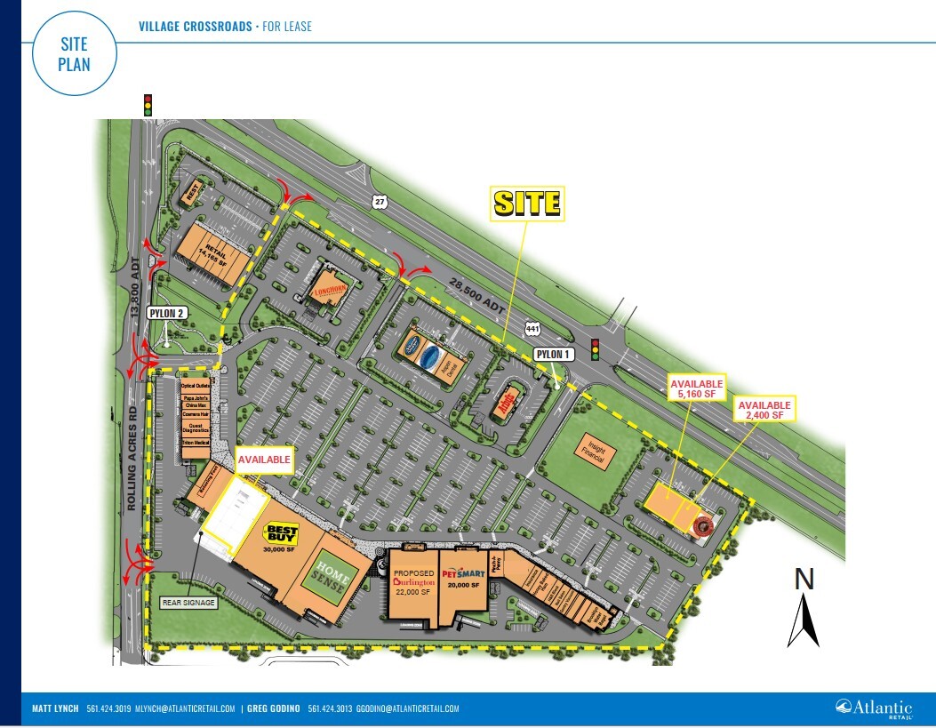 SWC US 441 hwy @ SR 25, Lady Lake, FL for Rent