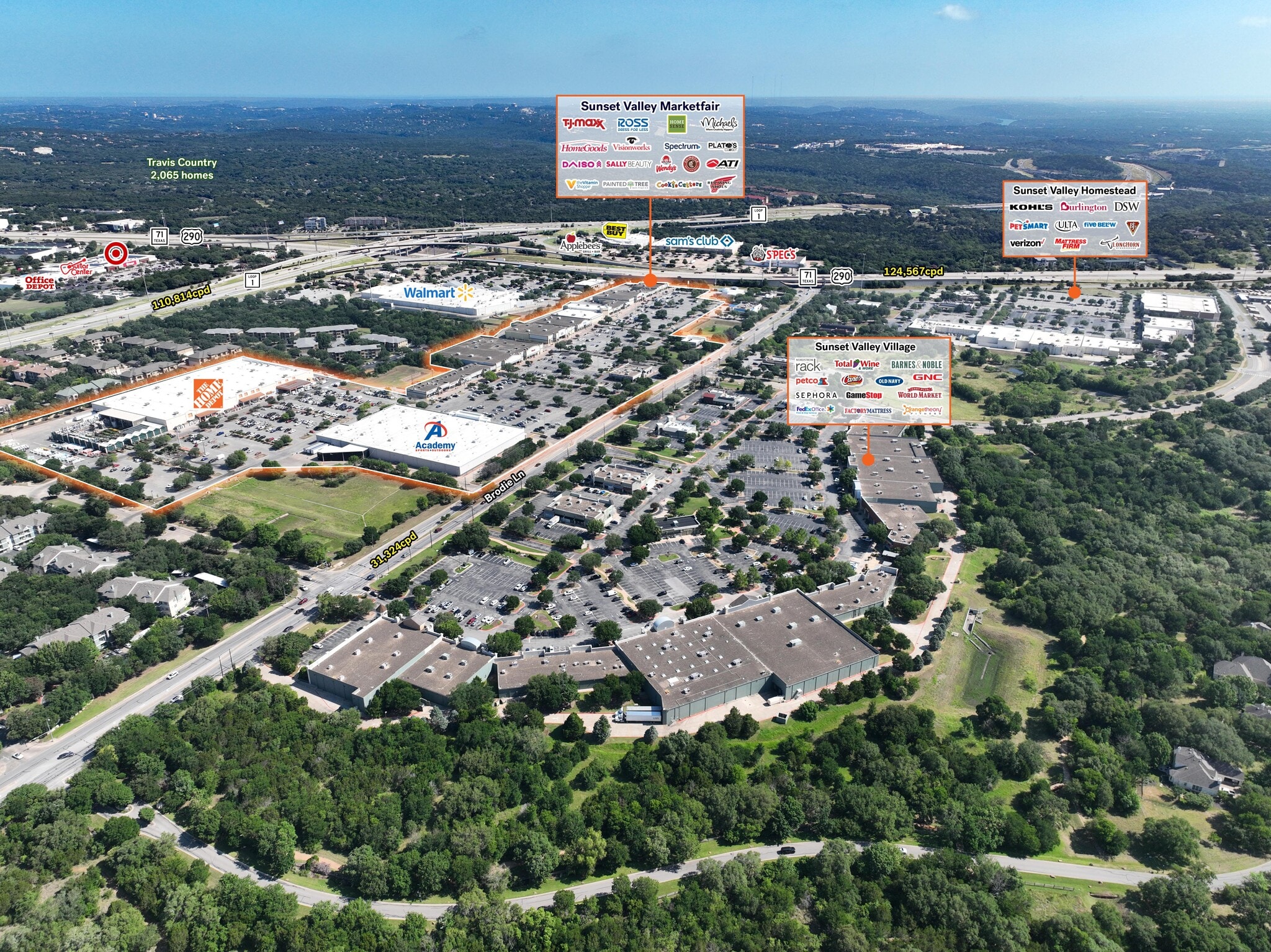 5400 Brodie Ln, Sunset Valley, TX for Rent