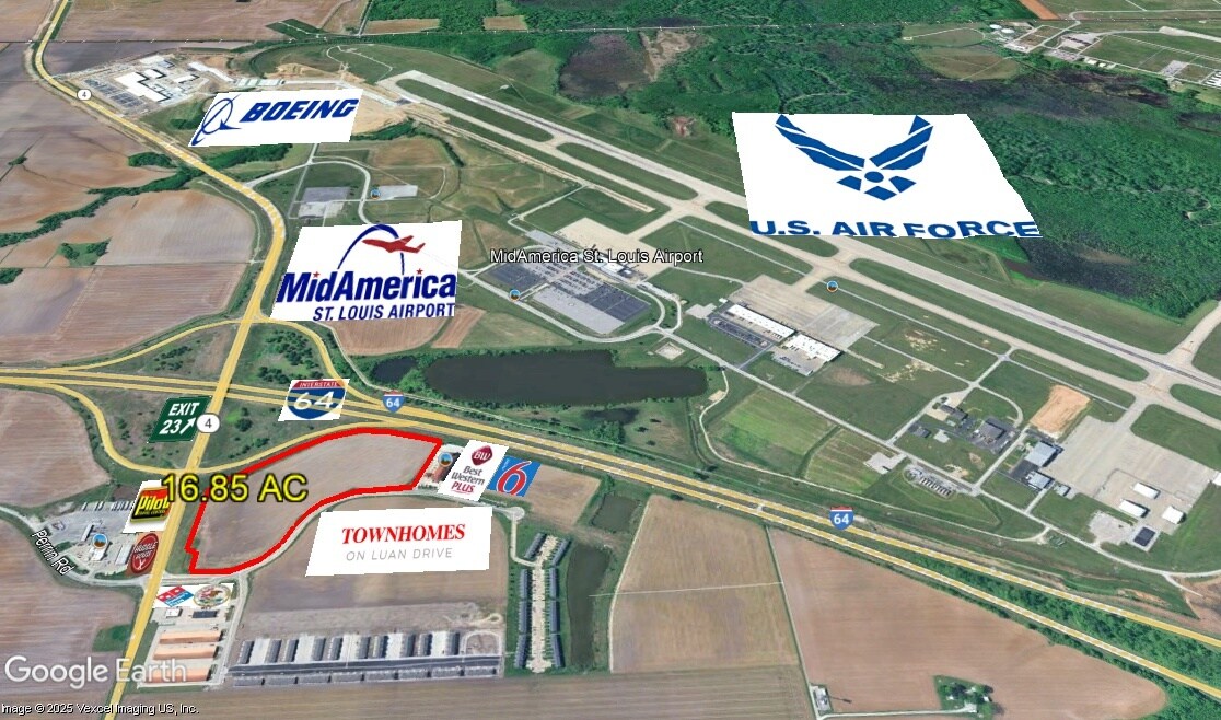 Route 4 & I-64, Mascoutah, IL for Sale