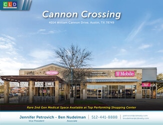 Austin, TX Retail - 4014 William Cannon dr