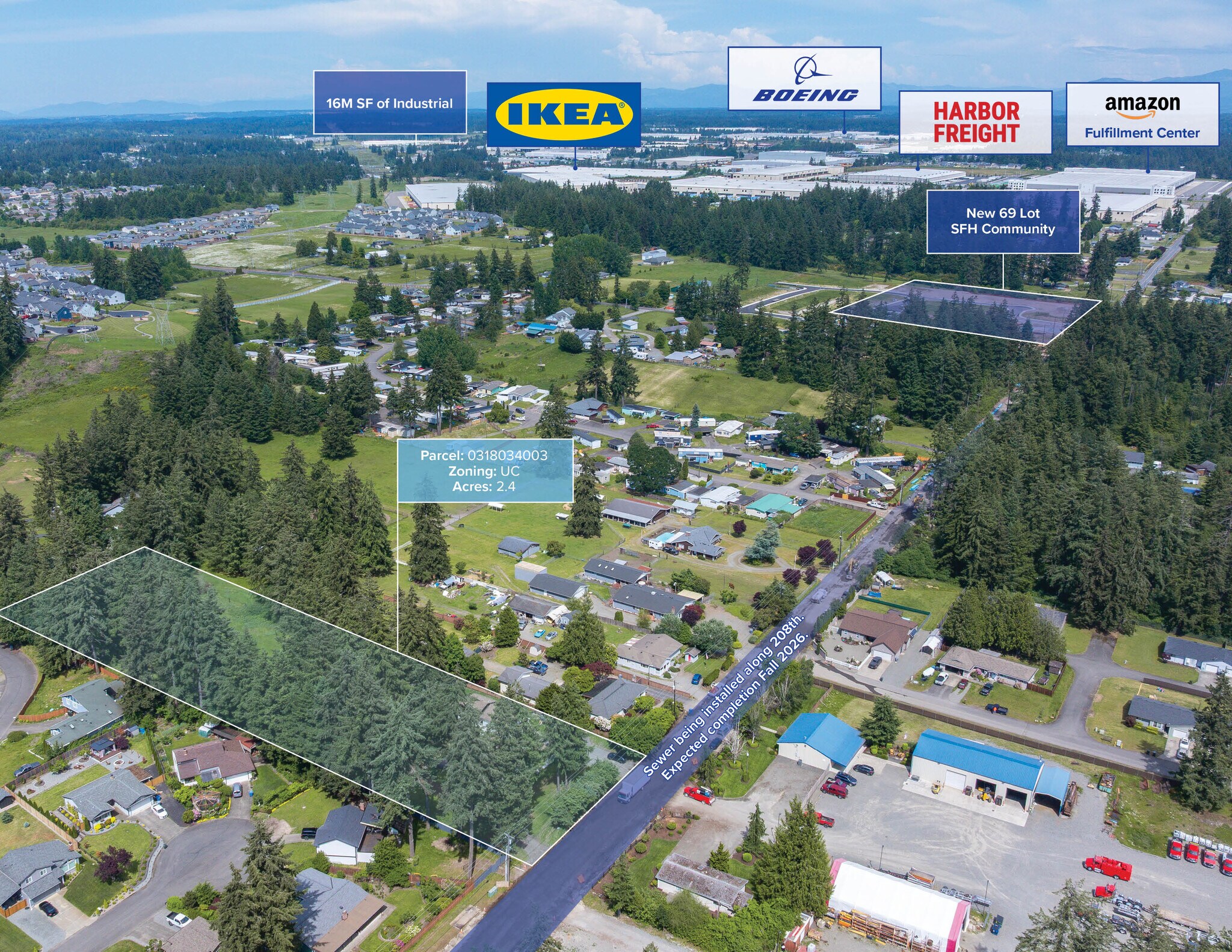 1713 208th St E, Spanaway, WA for Sale