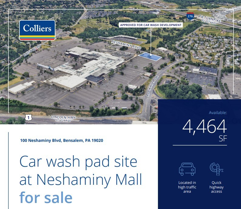 100 Neshaminy Mall, Bensalem, PA for Sale