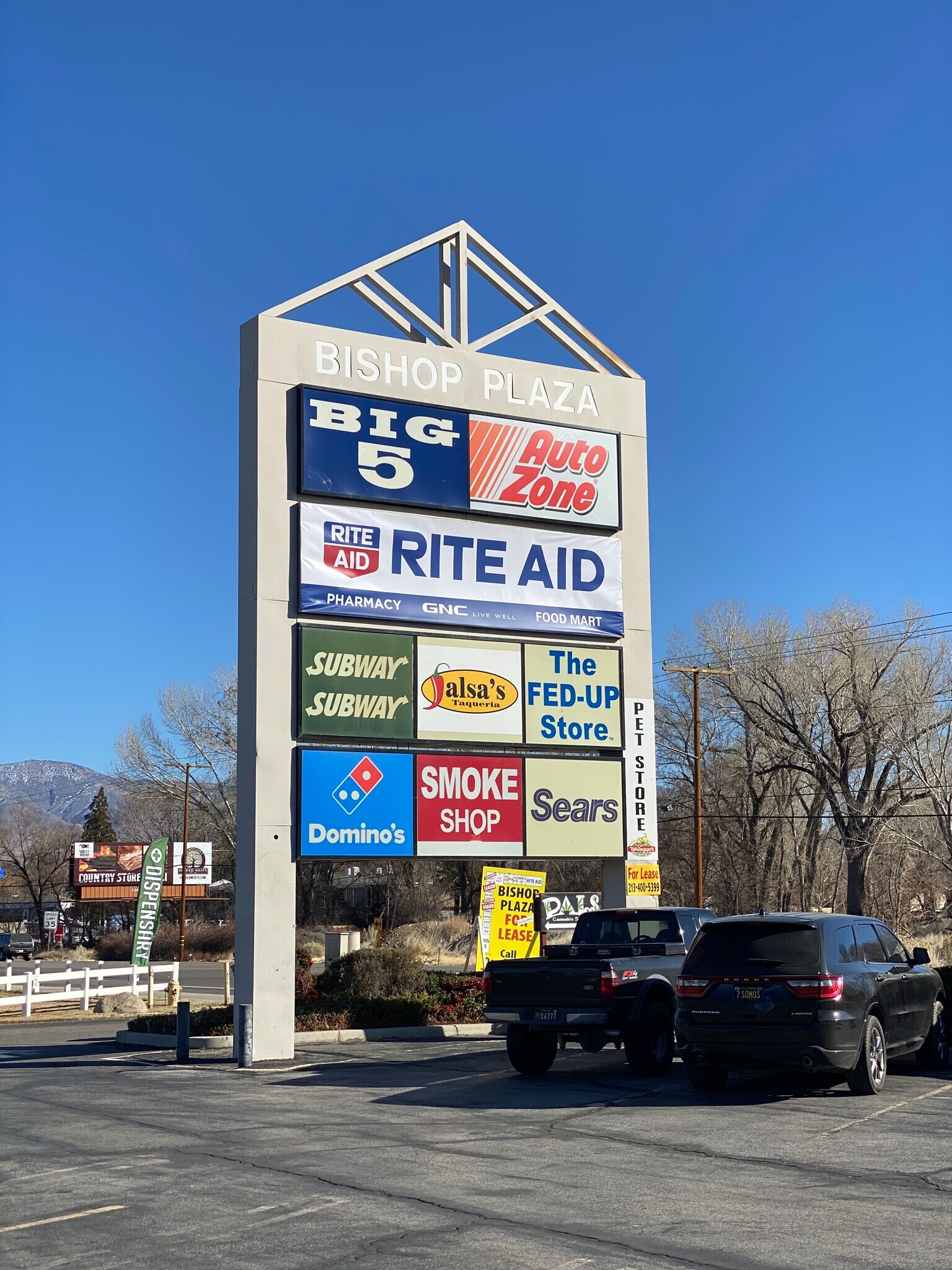 U.S. Highway 395, Bishop, CA for Rent