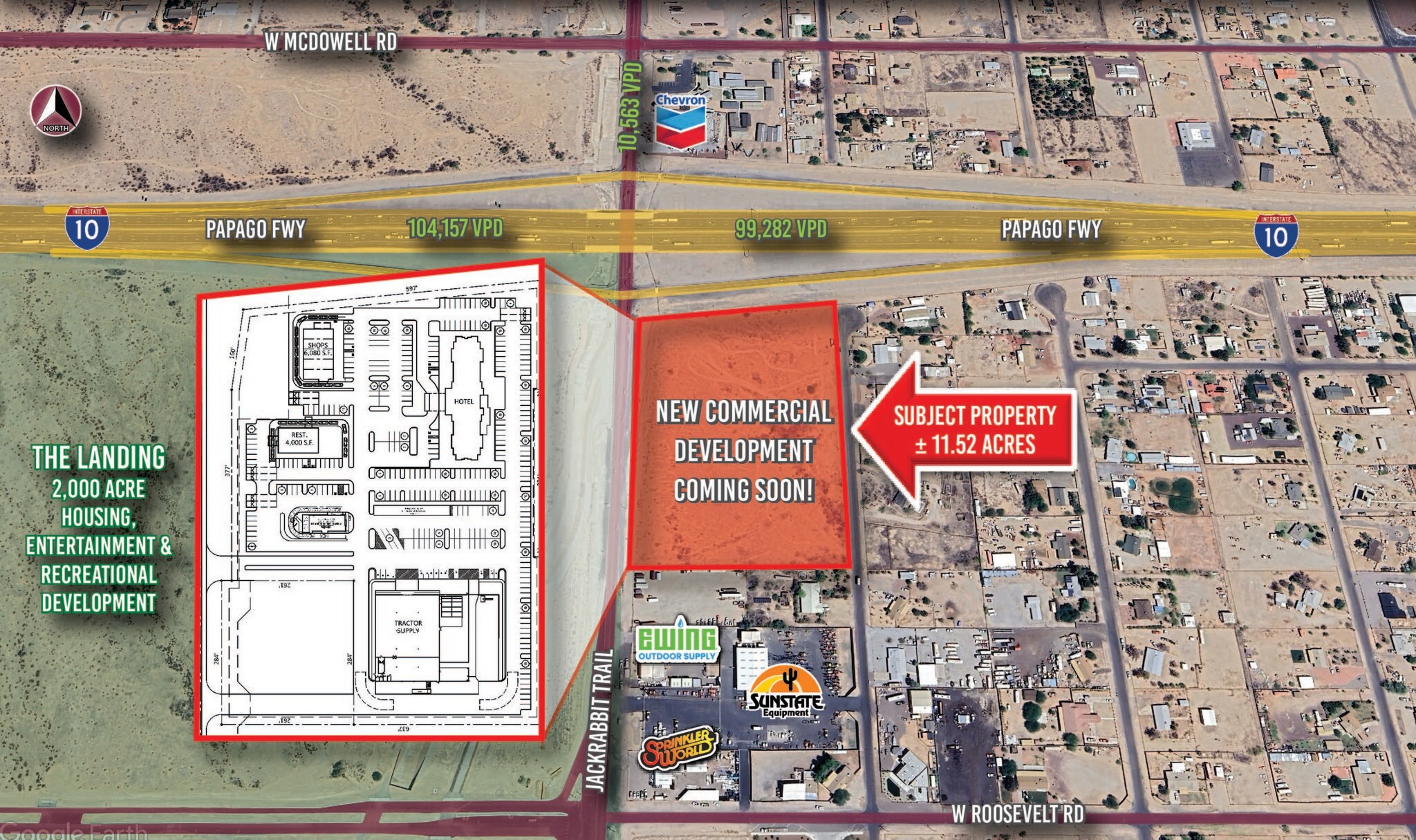 SEC Jackrabbit Trail & I-10, Buckeye, AZ for Rent