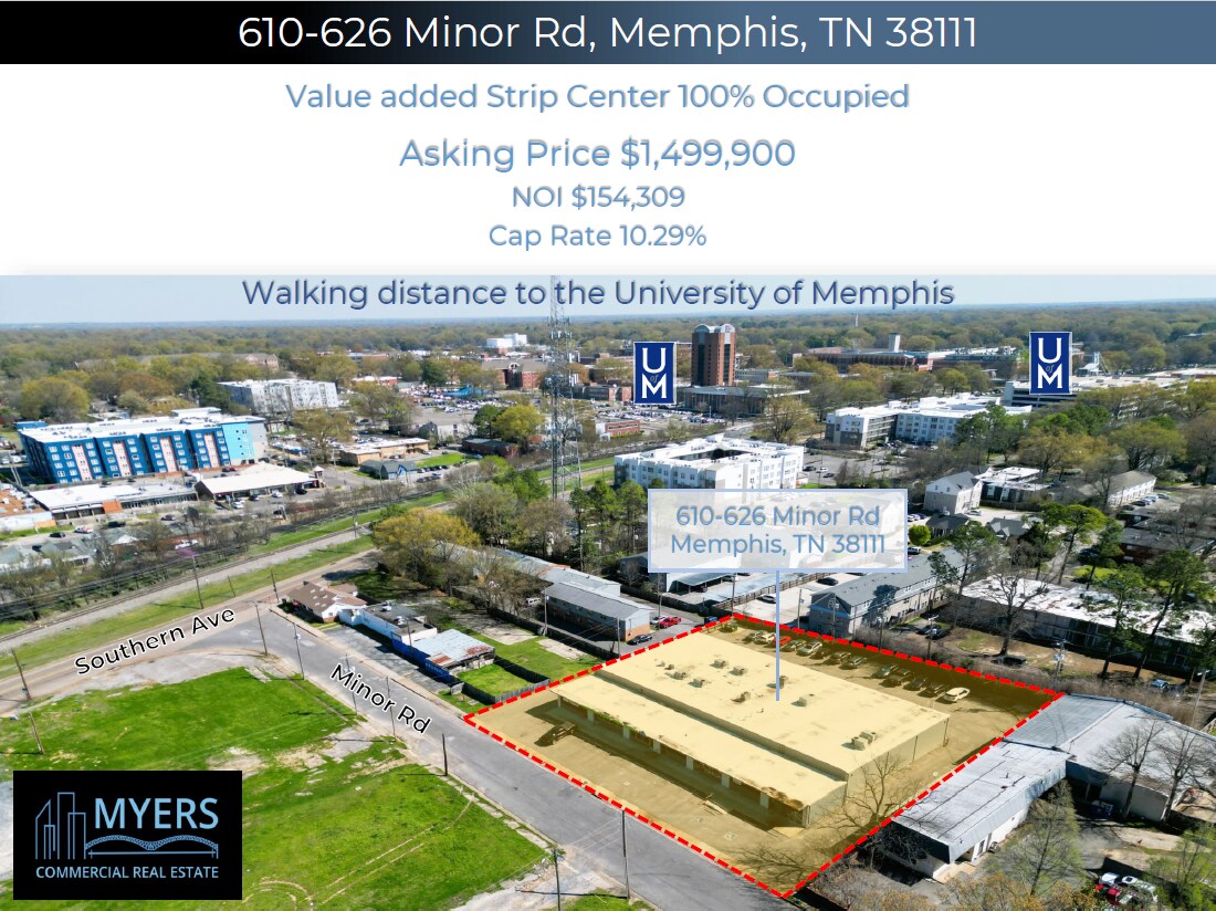 610-626 Minor Rd, Memphis, TN for Sale