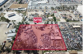 Fontana, CA Industrial Land - 14597 Aliso Dr