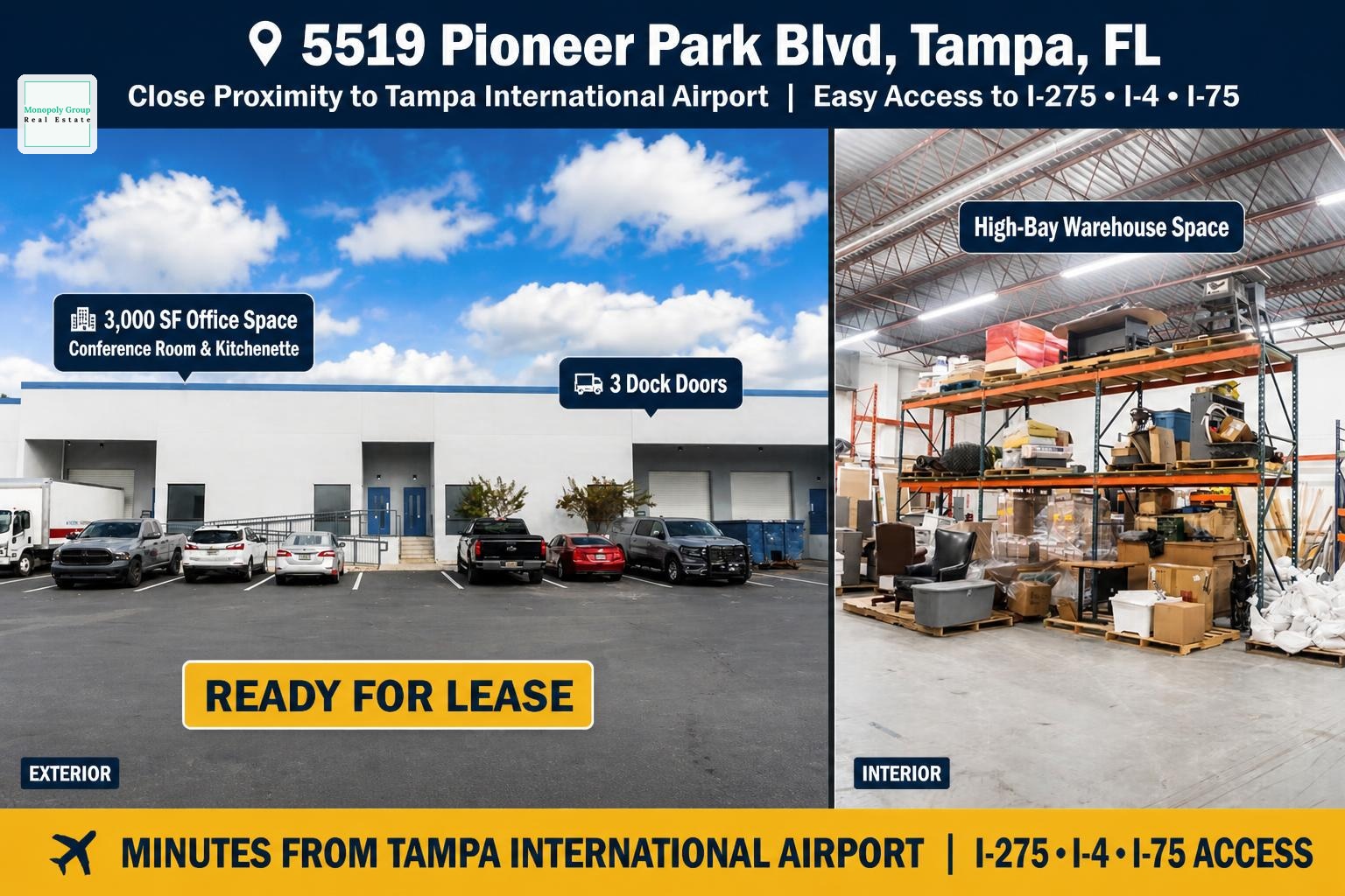 5501-5519 Pioneer Park Blvd, Tampa, FL for Rent