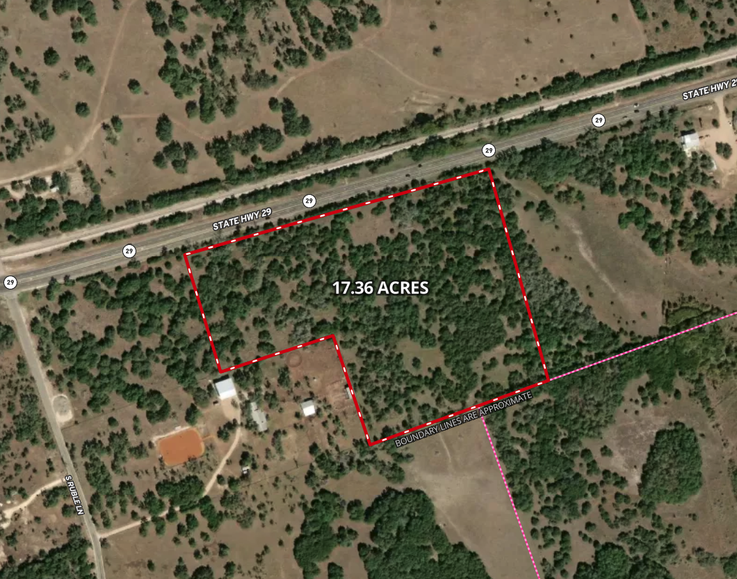 TBD Highway 29, Bertram, TX for Sale