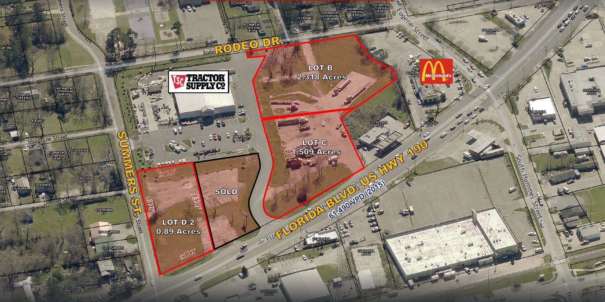 256 Florida Ave SE, Denham Springs, LA for Sale