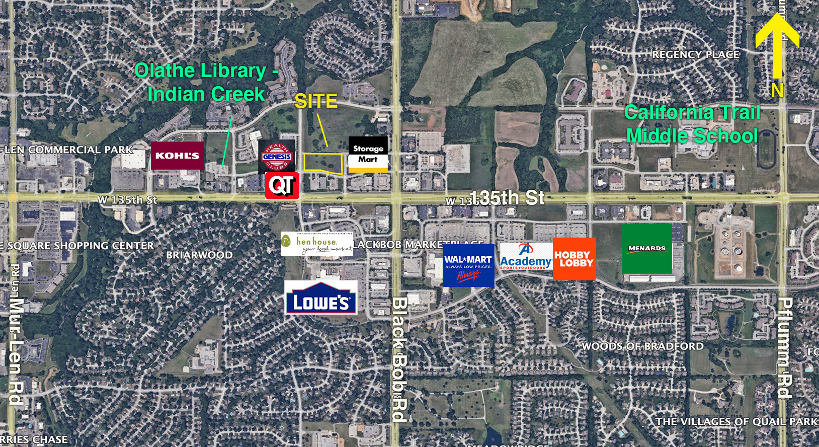 N & E Of 134th Pl & Blackfoot Dr, Olathe, KS for Sale