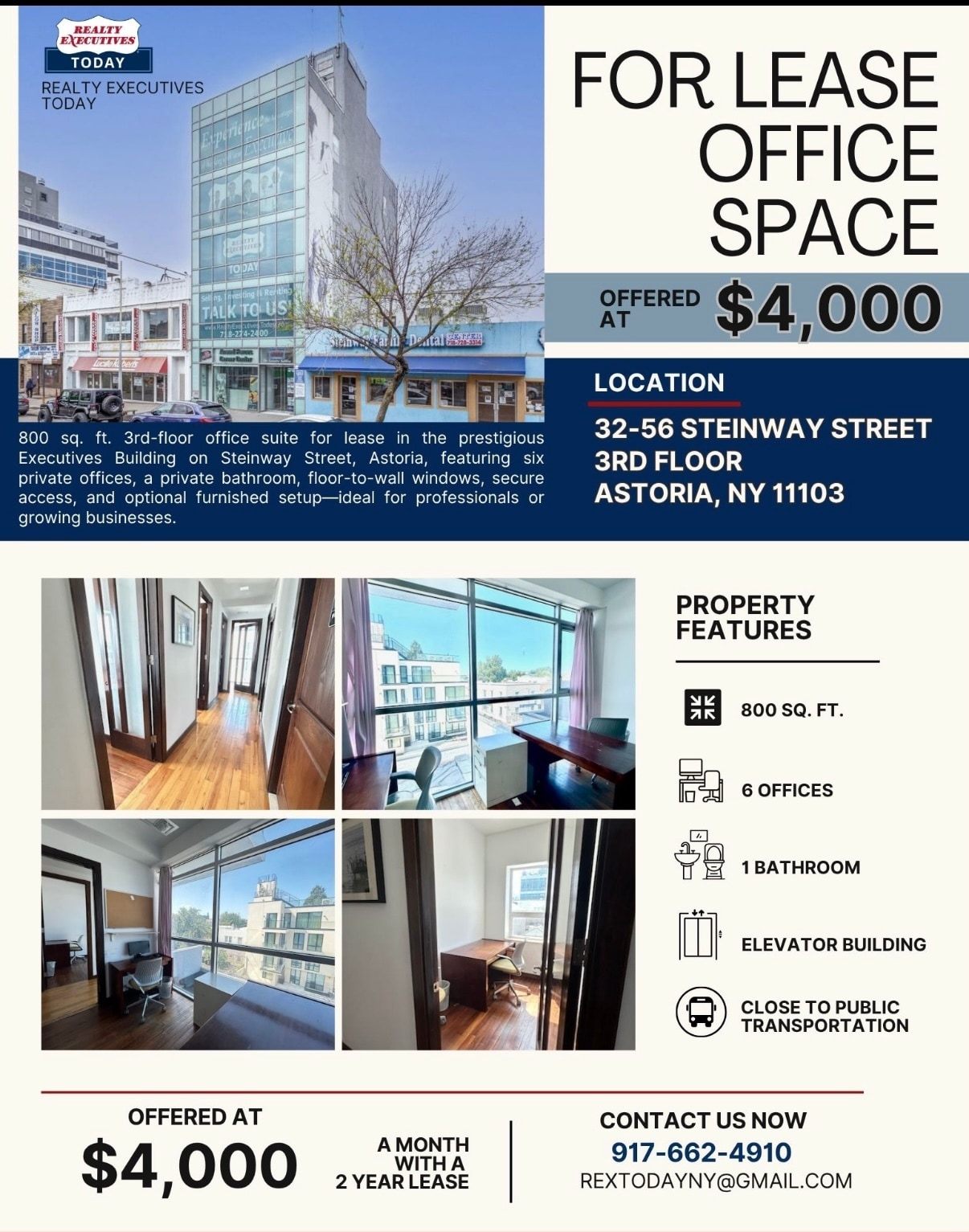 32-56 Steinway St, Astoria, NY for Rent