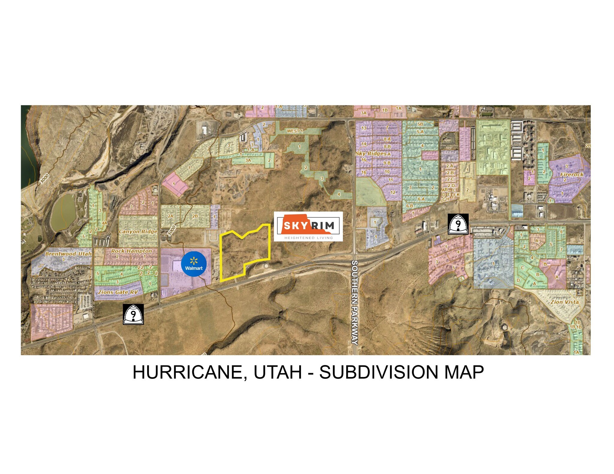 Porter Lane Ln @ Sky Rim Parkway, Hurricane, UT for Sale
