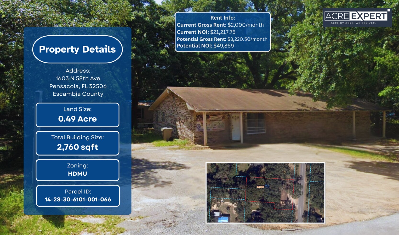 1603 N 58th Ave, Pensacola, FL for Sale