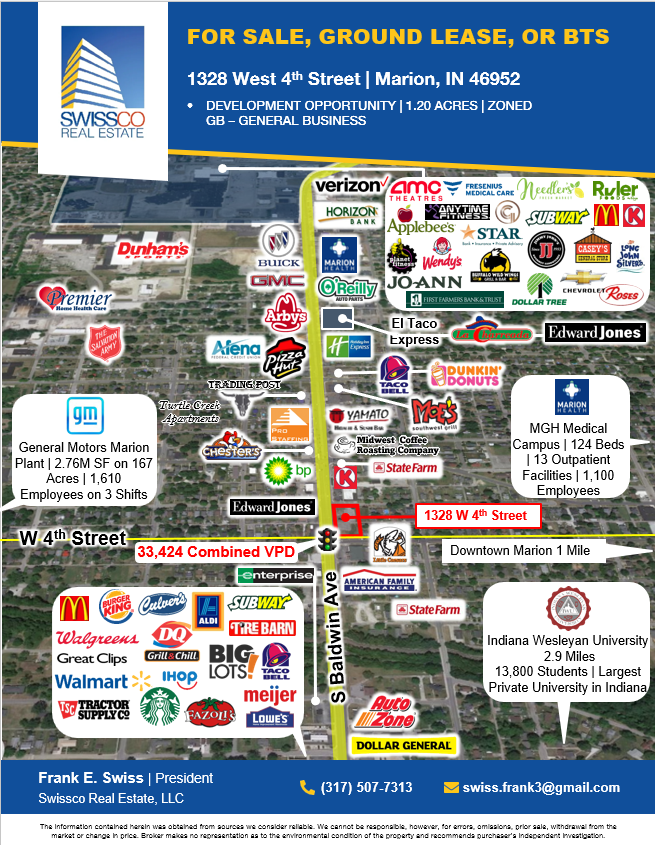 1328 W 4th St, Marion, IN for Sale