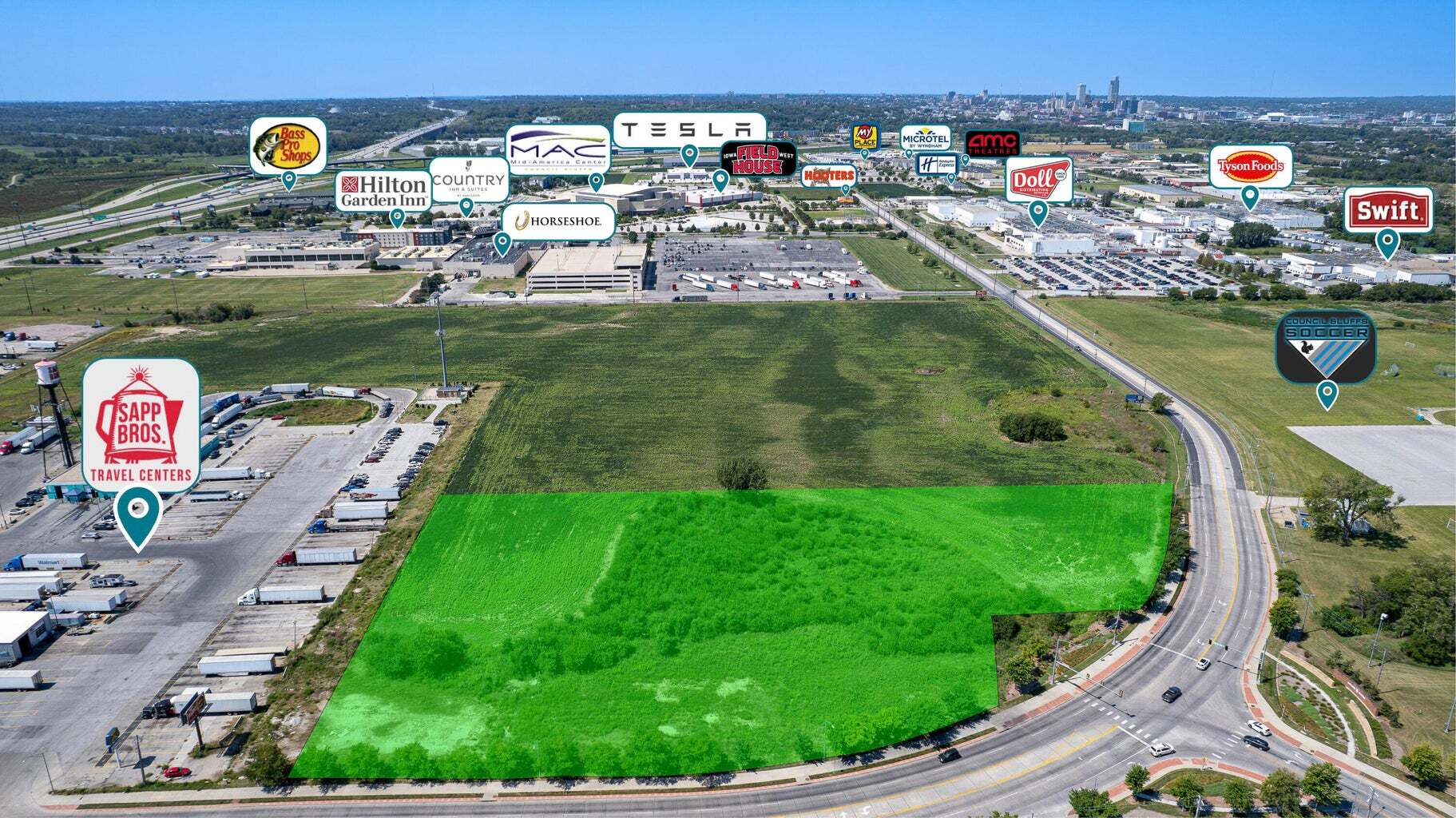 SW C S 24th St & 23rd Ave Ave, Council Bluffs, IA for Sale