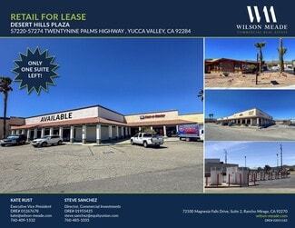 Yucca Valley, CA Retail - 57220-57274 29 Palms Hwy Yucca Valley, CA Retail - 57220-57274 29 Palms Hwy