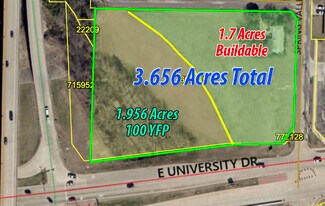 Denton, TX Commercial Land - 1803 Spring Valley Dr