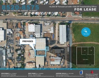 Santee, CA Industrial - 8575 Roland Acres Dr Santee, CA Industrial - 8575 Roland Acres Dr