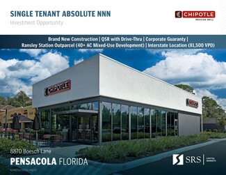 Pensacola, FL Retail - 8870 Boesch Ln