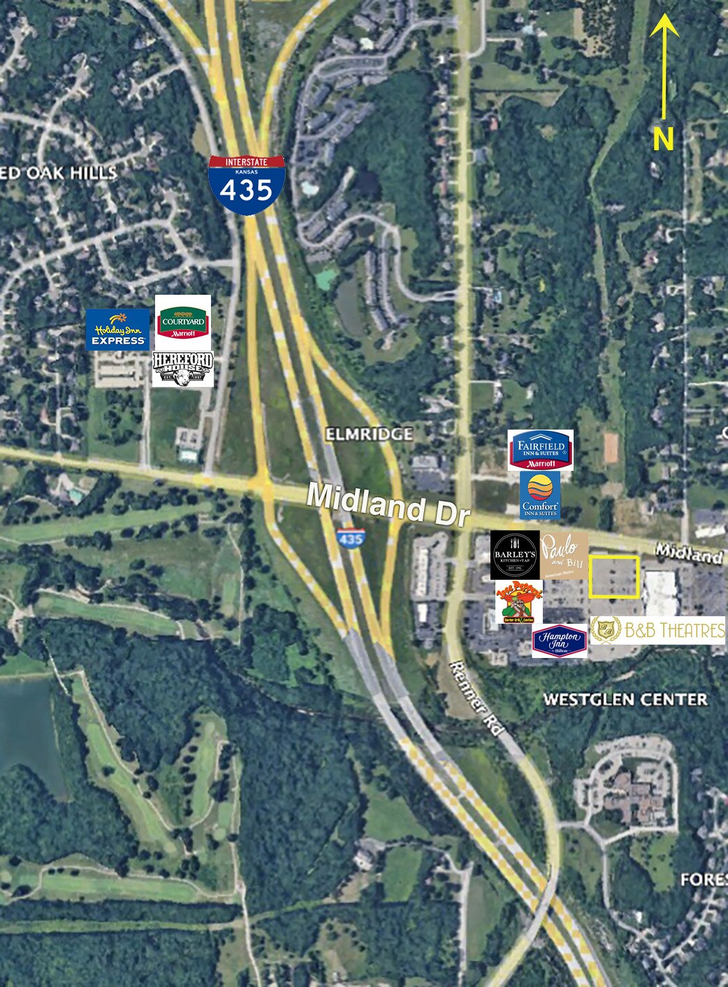 SEC of Renner Rd & Midland Dr, Shawnee, KS for Sale