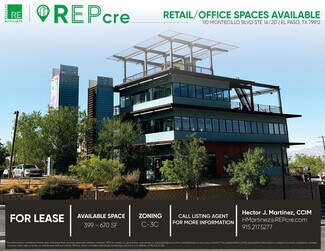 El Paso, TX Office, Retail - 110 Montecillo Blvd