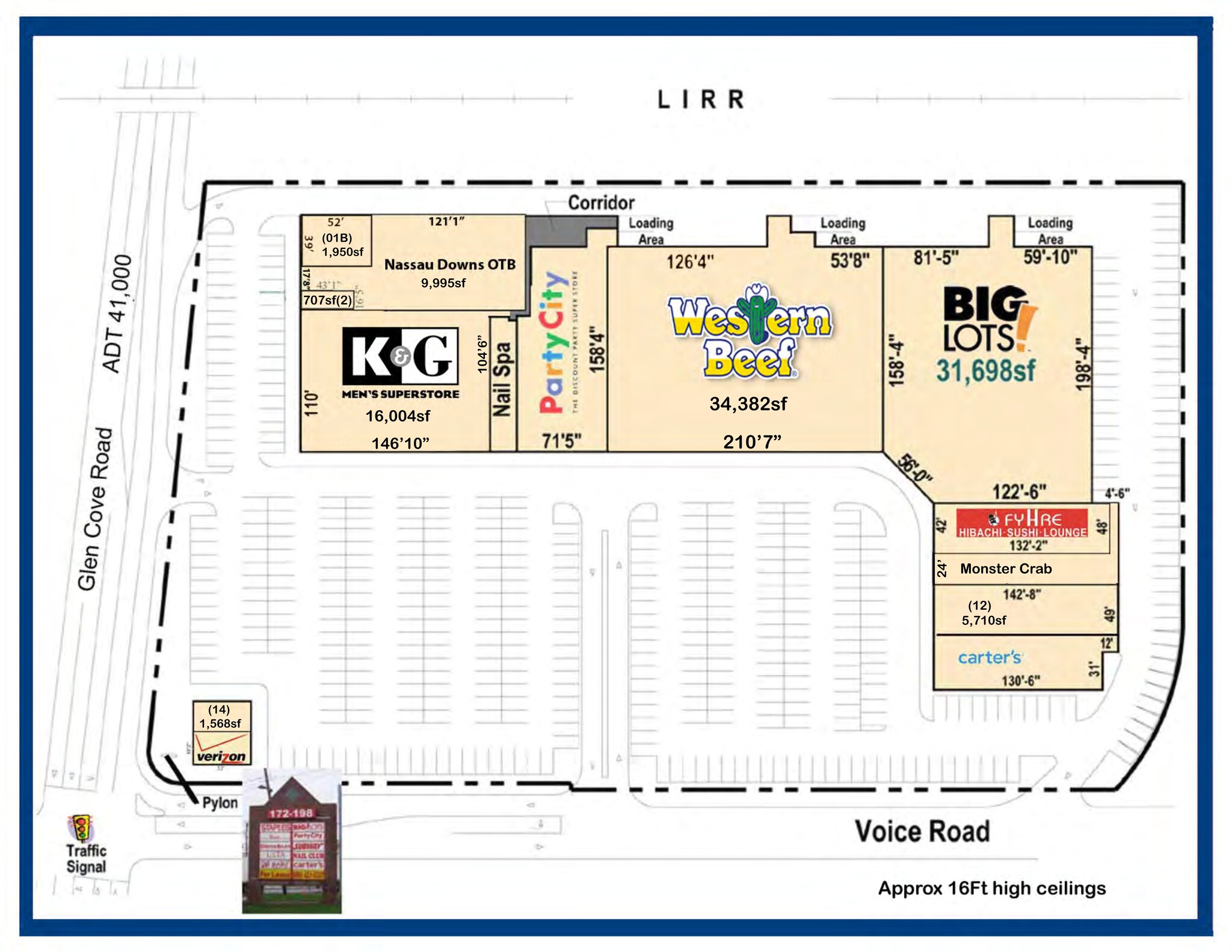 172-198 Glen Cove Rd, Carle Place, NY for Rent