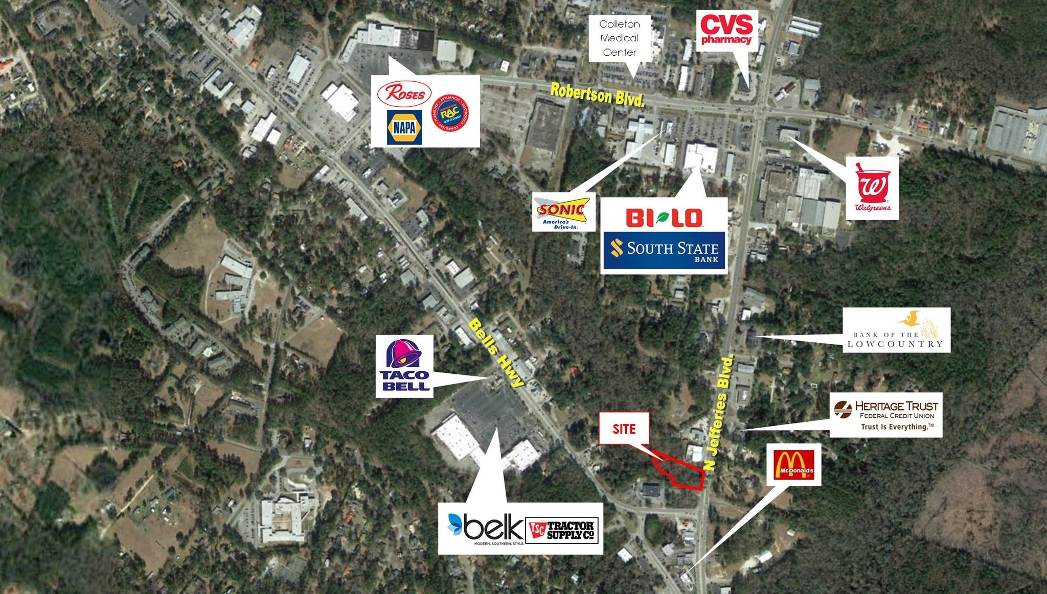 N Jefferies Blvd, Walterboro, SC for Sale