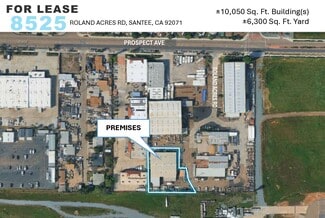 Santee, CA Industrial - 8520-8530 Roland Acres Rd