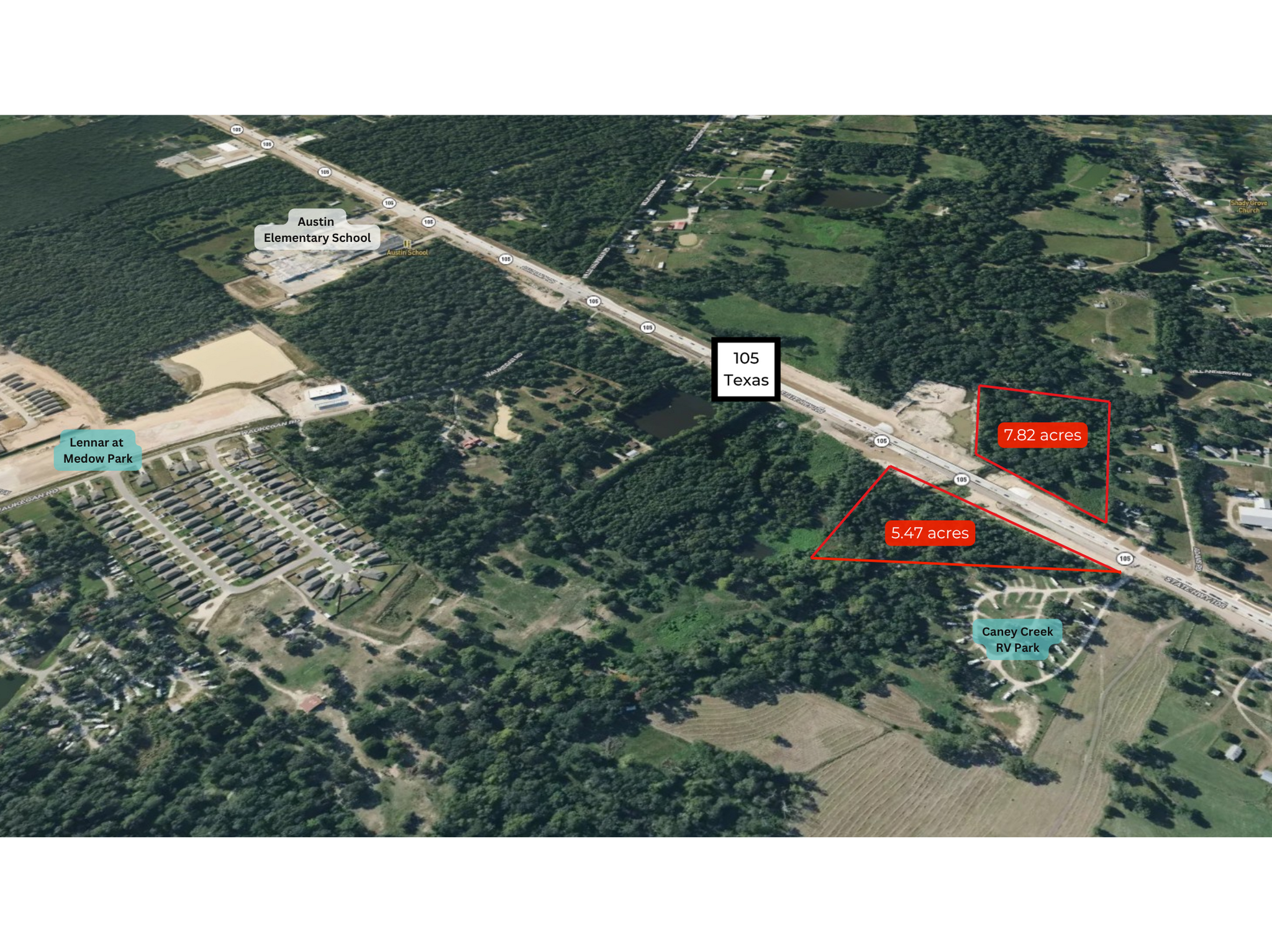 SH 105, Cut And Shoot, TX for Sale