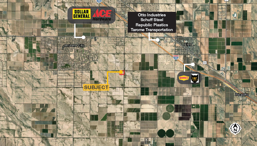 MILLIGAN Rd @ Toltec Hwy, Eloy, AZ for Sale