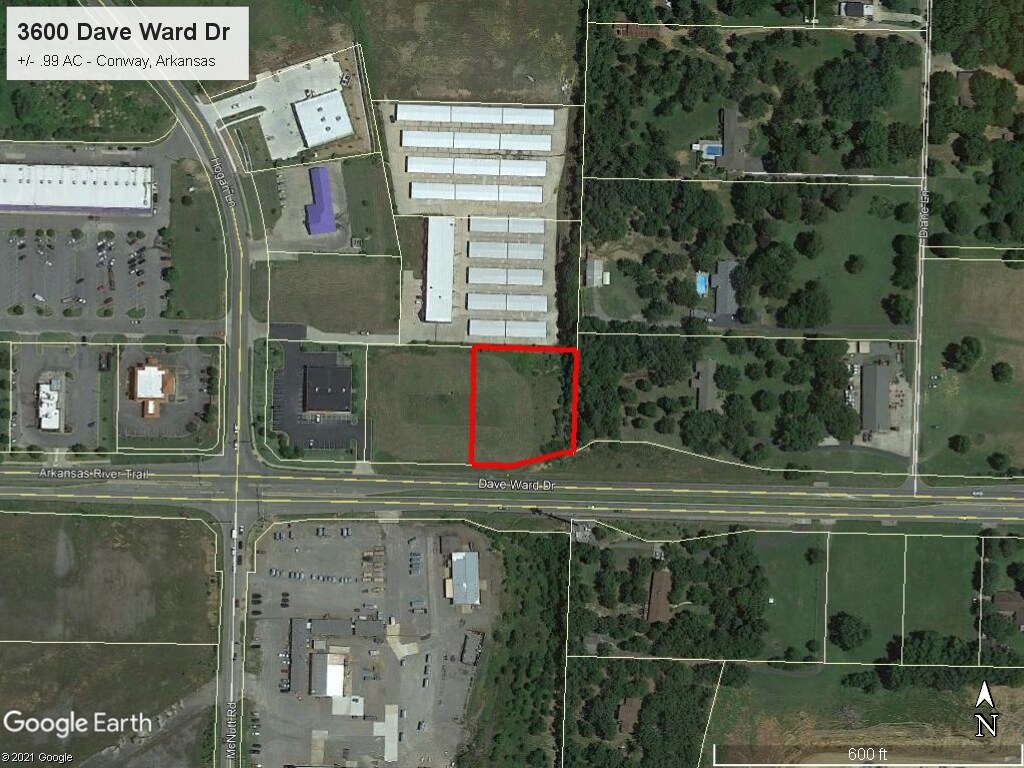 3600 Dave Ward Conway, AR 72034 Land Property for Sale on