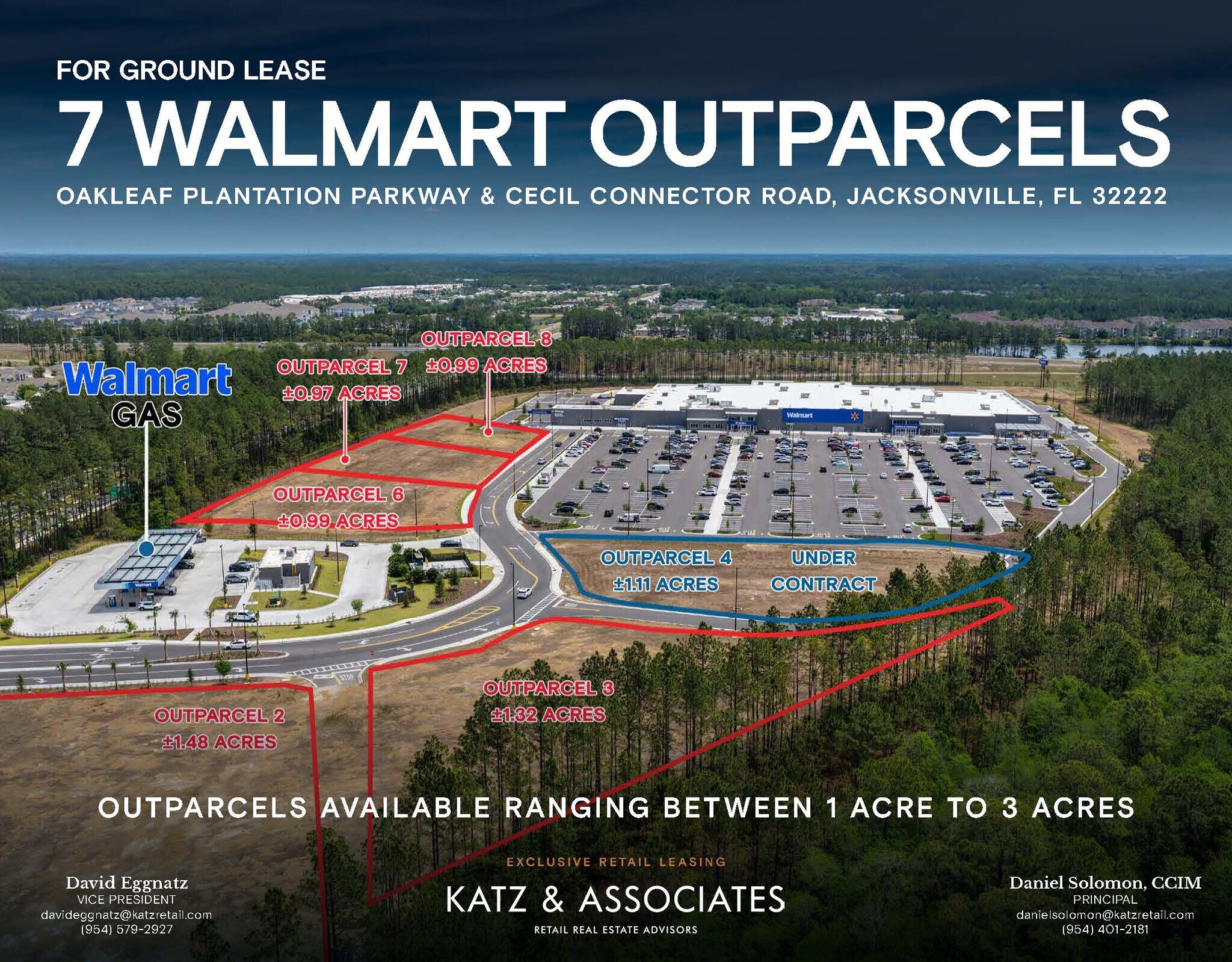 SWC Oakleaf Plantation Pky & Cecile Commerce Center Pk, Jacksonville, FL for Rent