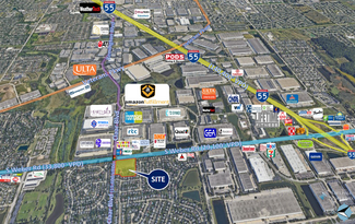 Bolingbrook, IL Commercial Land - S Weber Rd and Claar Blvd