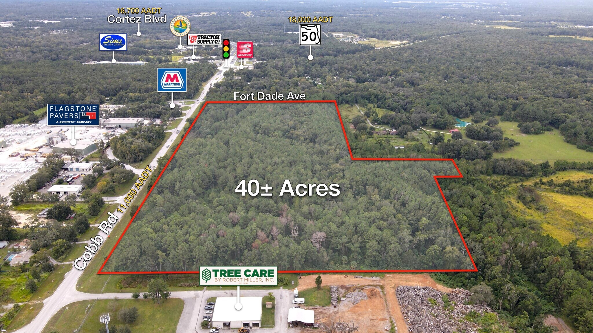 Fort Dade Ave @ Cobb Road, Brooksville, FL for Sale